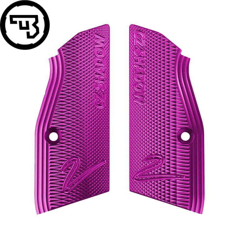 CZ Shadow 2, CZ TS 2, CZ 75B & SP-01 korte alu CZ greepplaten