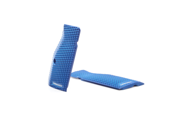 CZ 75B & SP-01, CZ TS 2, CZ Shadow 2 korte alu ergo Armanov greepplaten