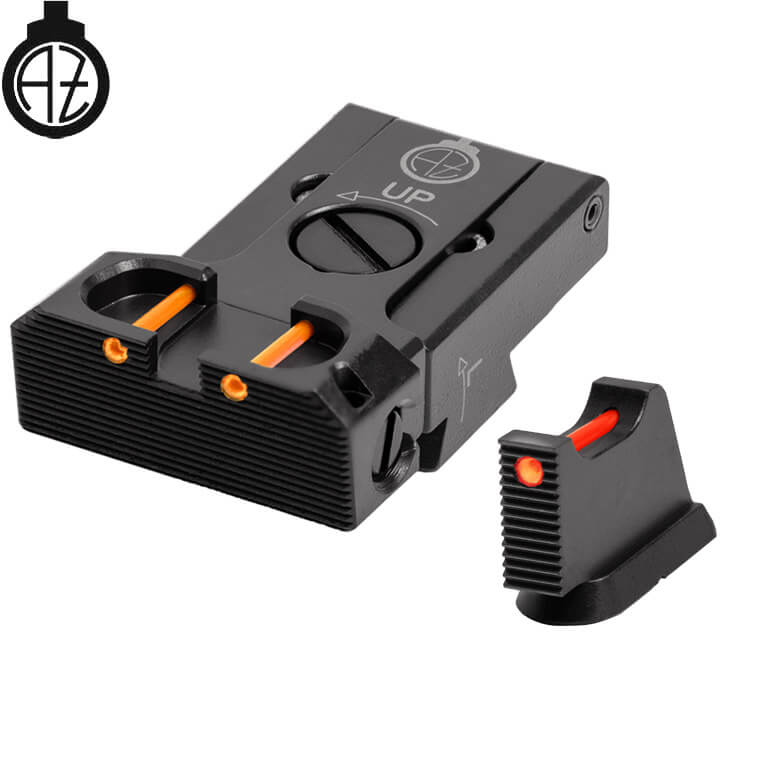 CZ 75B, CZ P-01, CZ 75 SP-01 organes de visée réglables | fibre optique B
