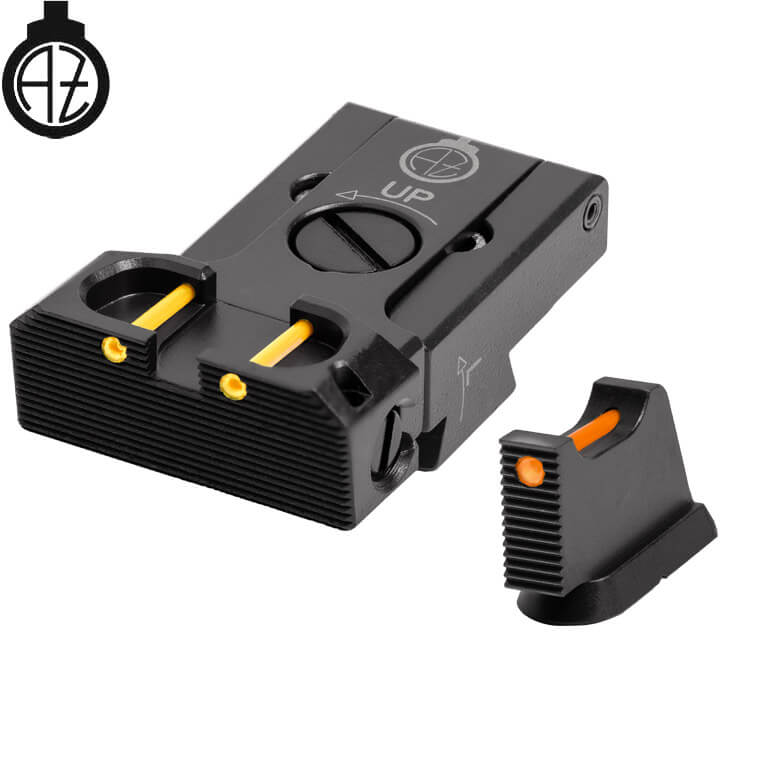CZ 75B, CZ P-01, CZ 75 SP-01 organes de visée réglables | fibre optique B