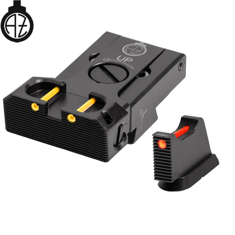 CZ 75B, CZ P-01, CZ 75 SP-01 organes de visée réglables | fibre optique B