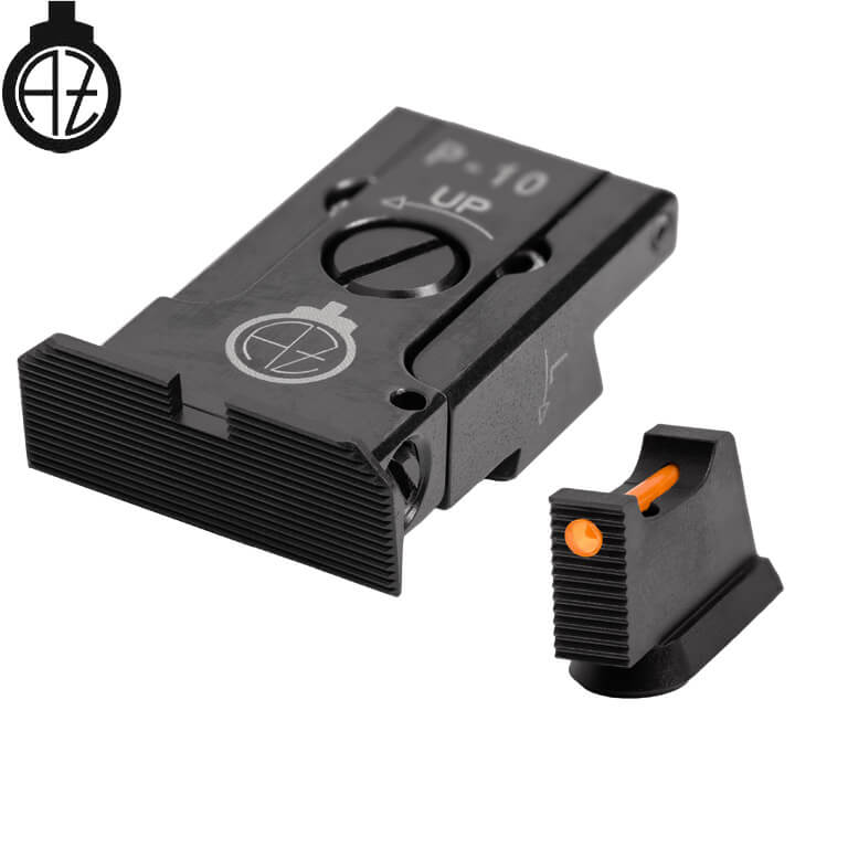 CZ P-10 organes de visée réglables | fibre optique A