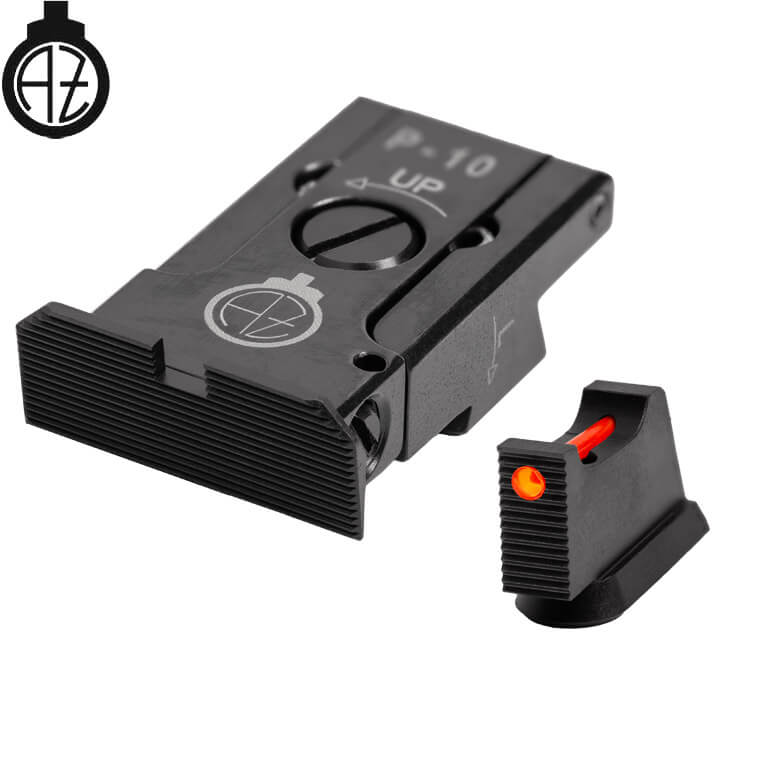 CZ P-10 organes de visée réglables | fibre optique A
