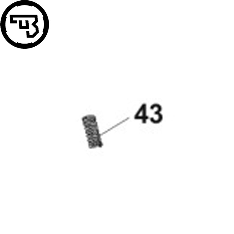 CZ P-07, CZ P-09 ressort de sécurité | pièce n°43