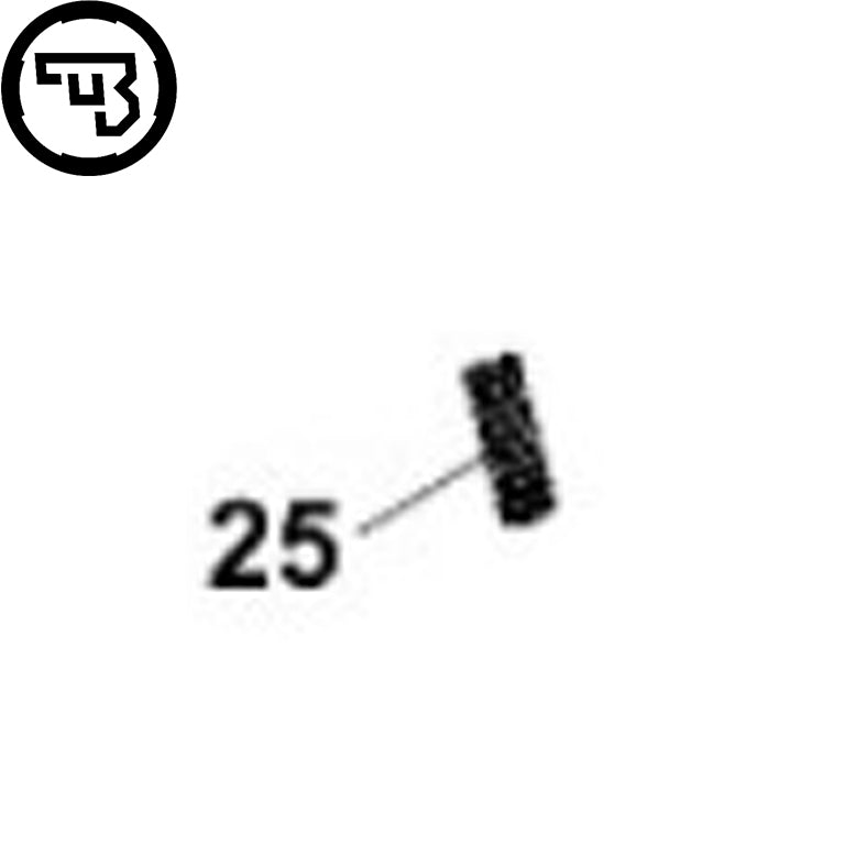 CZ P-10 ressort de plaque de démontage | pièce n°25