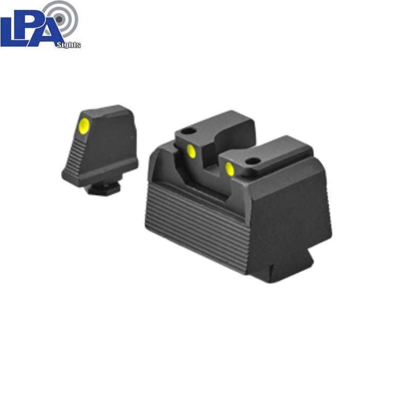 CZ Shadow 2 Carry semi-verstelbare hoge richtmiddelen set | met luminescerende stippen