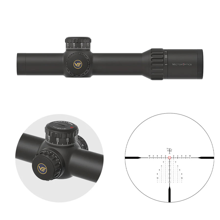 Vector Optics Continental x10 1-10x28 ED RAR-C richtkijker