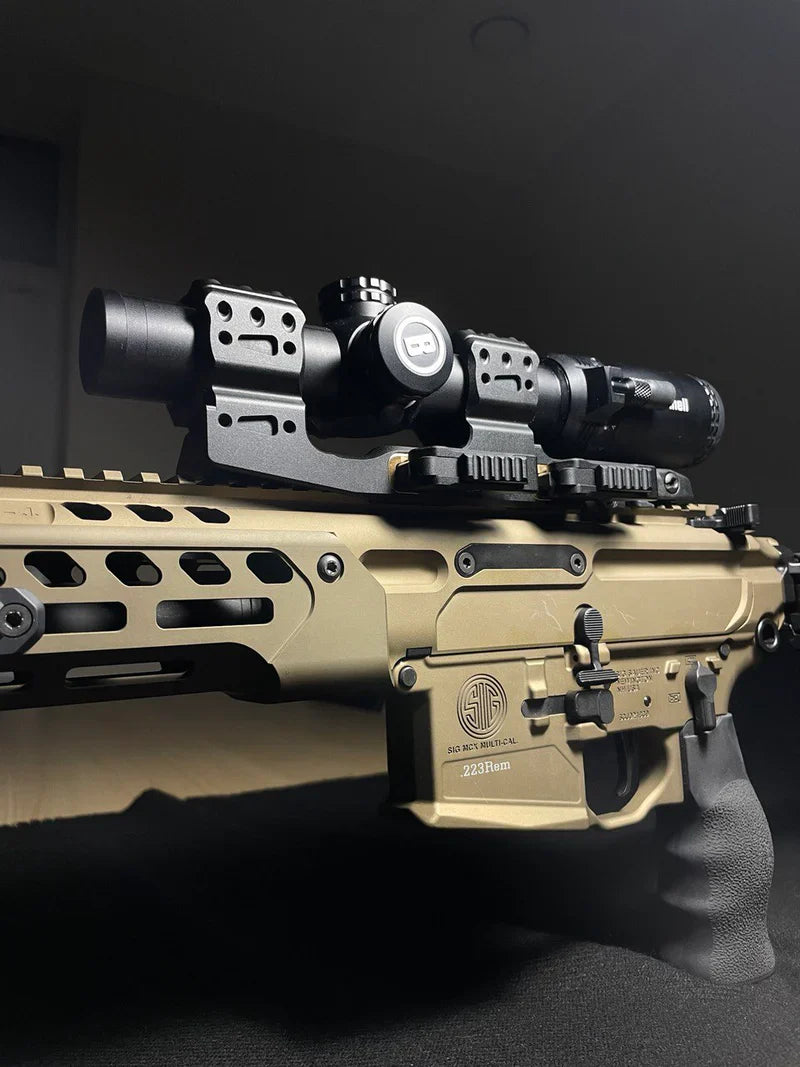 34 mm richtkijkermontage cantilever | Picatinny QD Ergo-basis