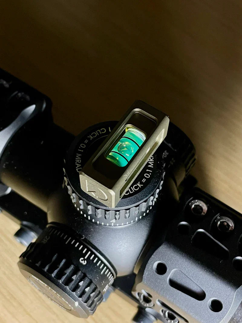 Niveau à bulle pour lunette de visée | magnétique