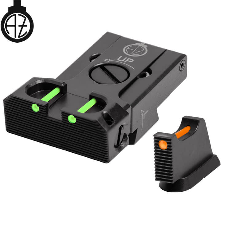 CZ 75B, CZ P-01, CZ 75 SP-01 organes de visée réglables | fibre optique B 