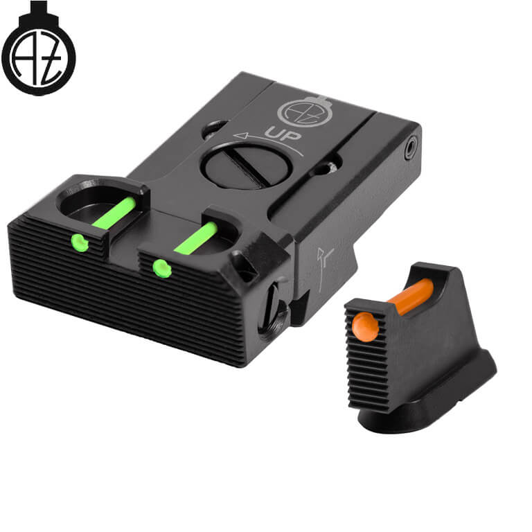 CZ 75B, CZ P-01, CZ 75 SP-01 organes de visée réglables | fibre optique B 
