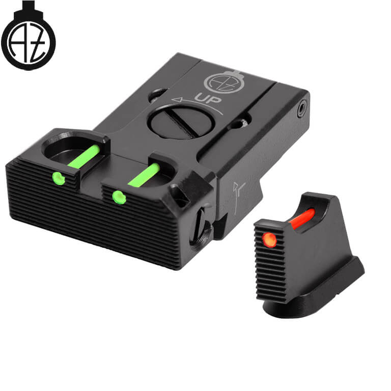 CZ 75B, CZ P-01, CZ 75 SP-01 organes de visée réglables | fibre optique B 
