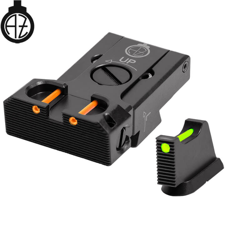 CZ 75B, CZ P-01, CZ 75 SP-01 organes de visée réglables | fibre optique B 