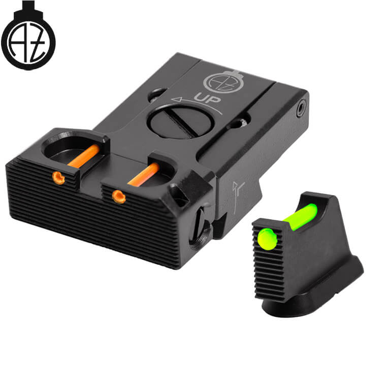 CZ 75B, CZ P-01, CZ 75 SP-01 organes de visée réglables | fibre optique B 