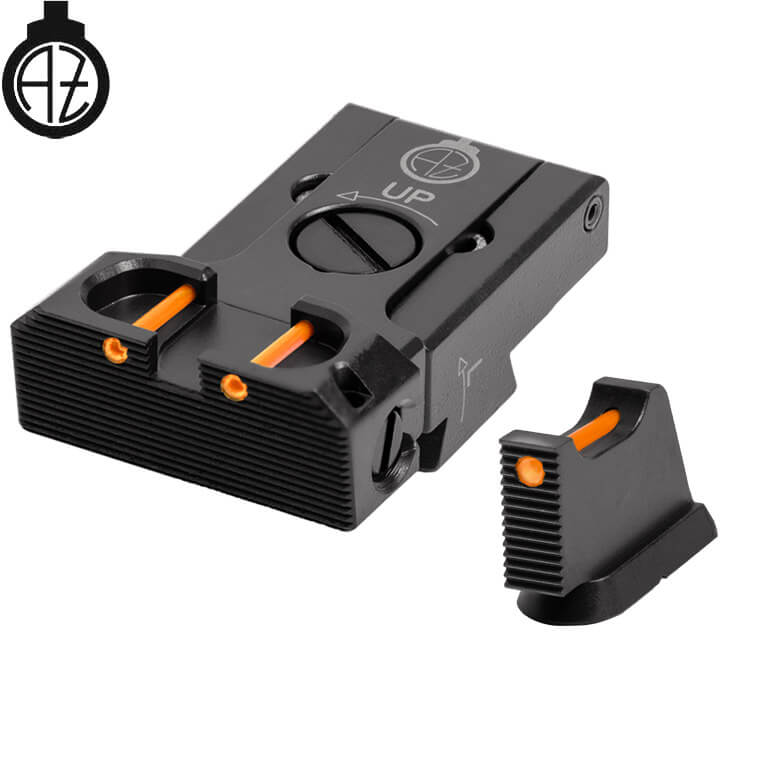 CZ 75B, CZ P-01, CZ 75 SP-01 organes de visée réglables | fibre optique B 