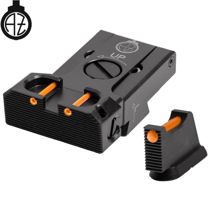 CZ 75B, CZ P-01, CZ 75 SP-01 organes de visée réglables | fibre optique B 