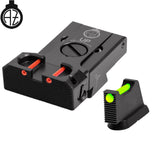 CZ 75B, CZ P-01, CZ 75 SP-01 organes de visée réglables | fibre optique B 