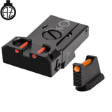 CZ 75B, CZ P-01, CZ 75 SP-01 organes de visée réglables | fibre optique B 