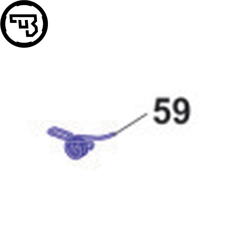 CZ 457 trekkerstang veer | onderdeel #59