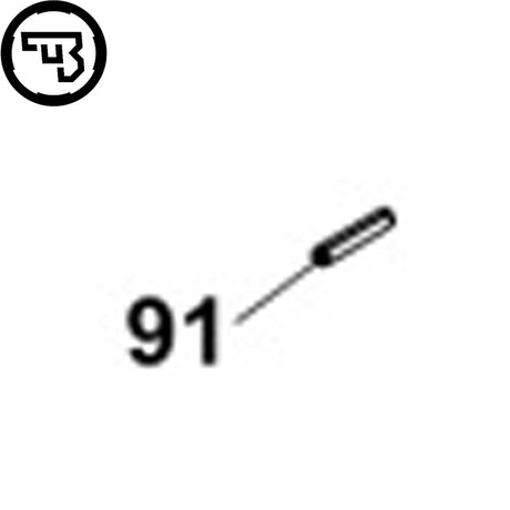 CZ Bren 2 pin van geleider van hoofdveer | onderdeel #91