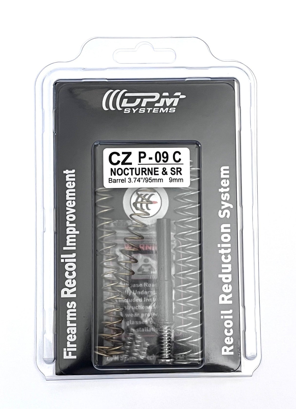 CZ P-09C Nocturne système de réduction du recul DPM