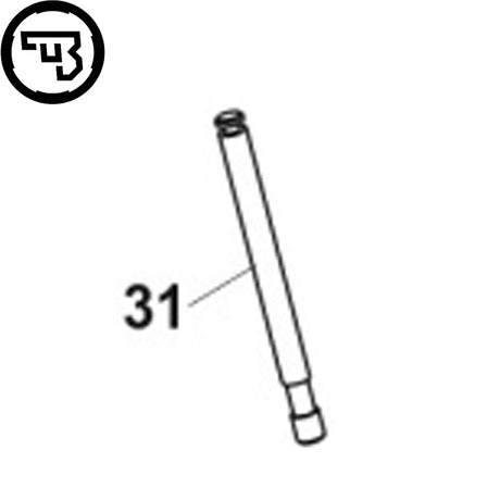 CZ P-07, CZ P-09 magazijn catch pin | onderdeel #31