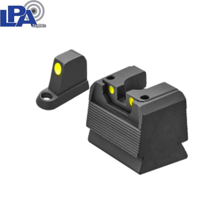 CZ P-10 Optics Ready semi-adjustable sight set | with luminescent dots