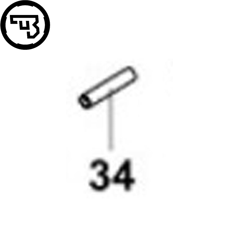 CZ P-10 trekker veiligheidspen | onderdeel #34
