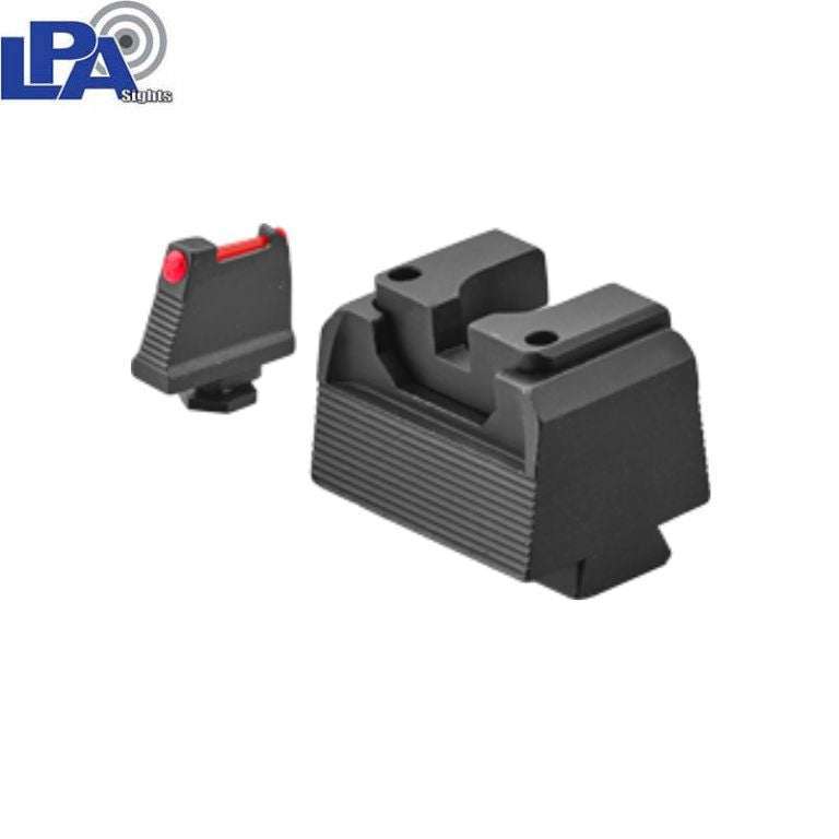 CZ Shadow 2 Carry semi-adjustbare hoge richtmiddelen set | met fiber optics type A