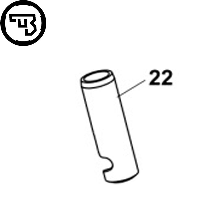 CZ Shadow 2, CZ 75B, CZ 75 SP-01 Shadow hoofdveerplug | onderdeel #22