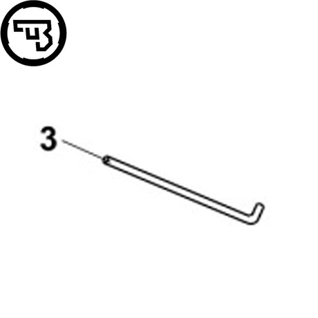 CZ Shadow 2, CZ 75B, CZ 75 SP-01 Shadow ressort d’arrêtoir de culasse | pièce n°3