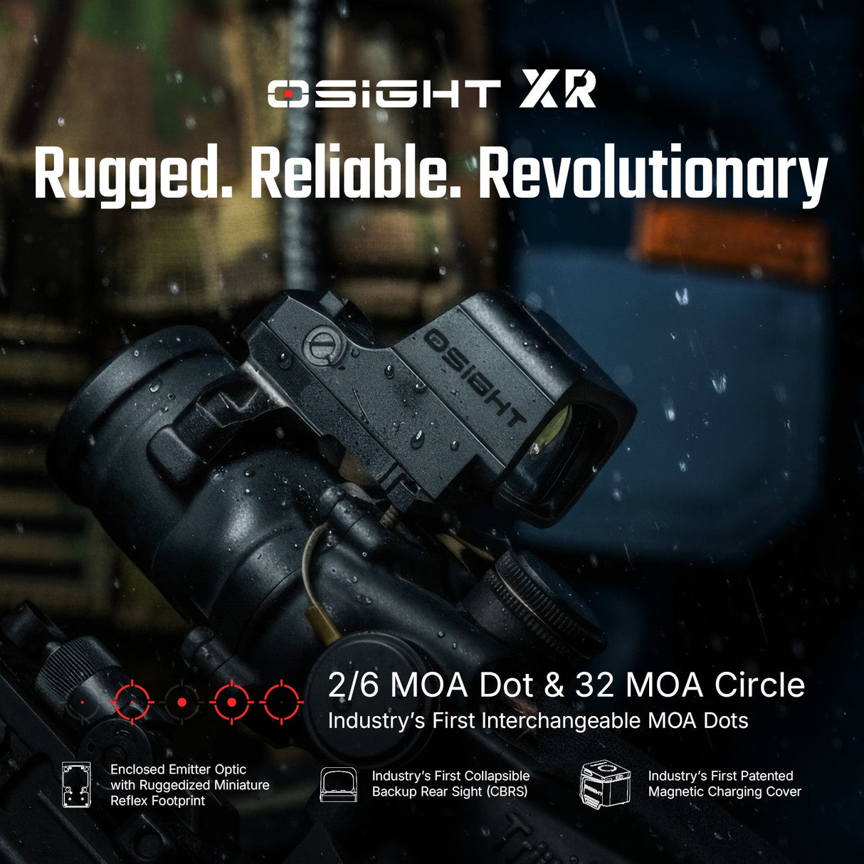 Osight XR Enclosed [rouge] 