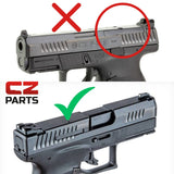CZ P-10 montage point rouge | Docter empreinte 