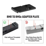 Footprint adapter | van Trijicon RMR naar Shield RMSc & K-series footprint