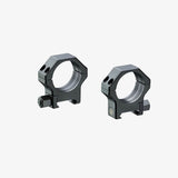 30 mm richtkijkerringen | Picatinny-basis met schroefmoer