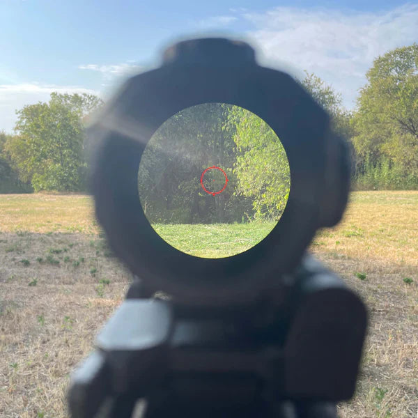 Sightmark XTM-3 grossisseur 3x avec montage point rouge LQD flip to side 
