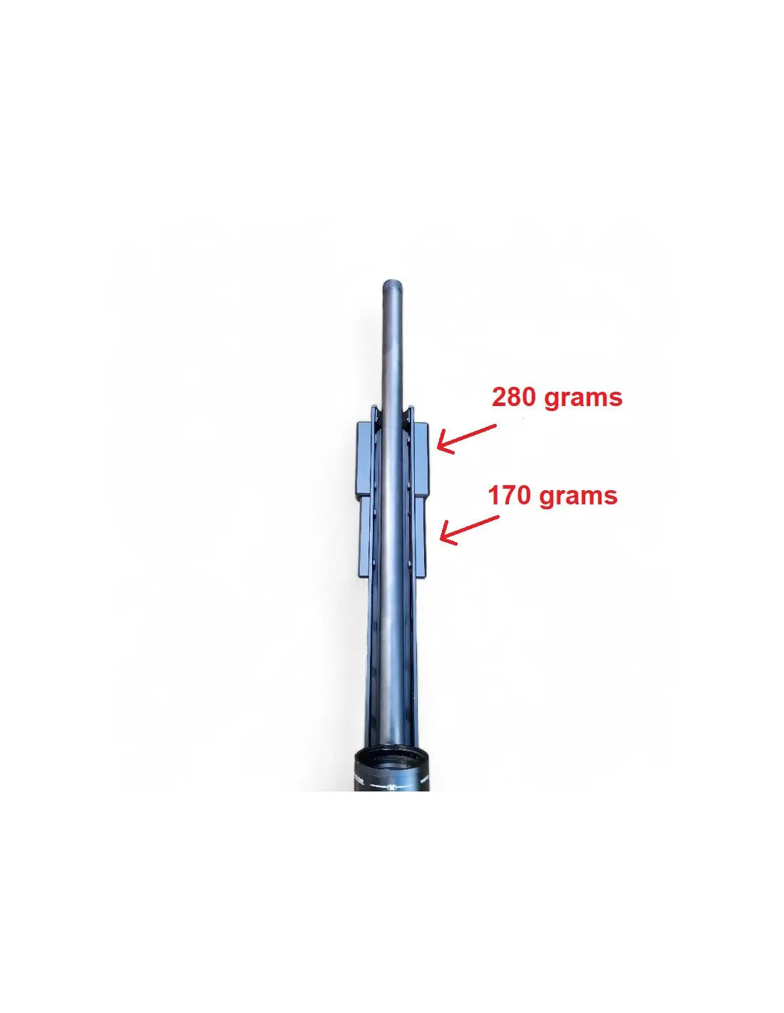 Stalen gewicht voor M-Lok interface [280g] | 2 stuks 