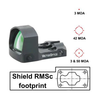 Viseurs point rouge avec montage direct pour CZ Shadow 2 Carry
