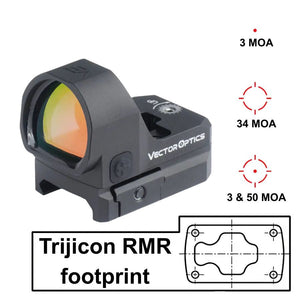 Viseurs point rouge avec empreinte Trijicon RMR