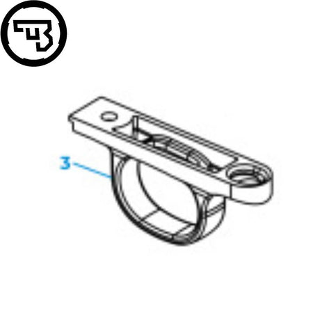 CZ 600 trekkerbeugel | onderdeel #3