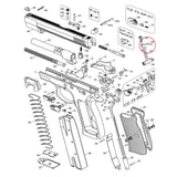 CZ Shadow 2 CZ TS 2 CZ 75B & SP-01 competition trekkerstangveer | -15% kracht