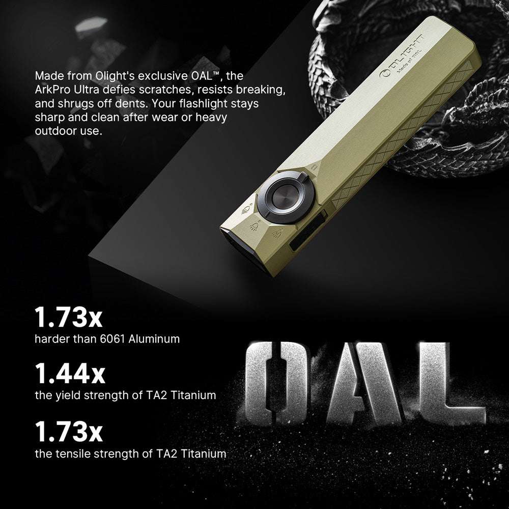 Olight ArkPro Ultra | platte 4-in-1 EDC zaklamp | 1.700 lm