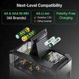 Olight Ostation 2 | slimme AA/AAA batterijlader | 3-in-1