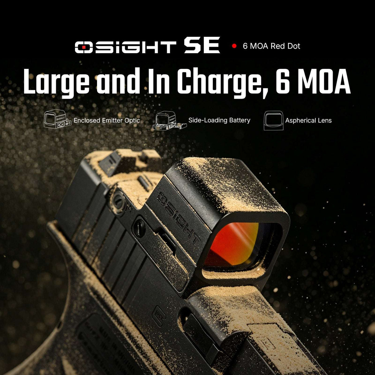 Osight SE [rood] | 6 MOA